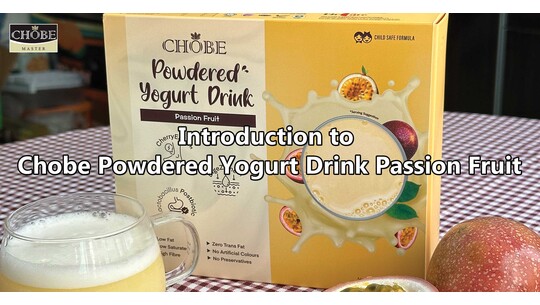 Introduction to Chobe Powdered Yogurt Drink Passion Fruit