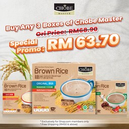 [Oct Special Promo] Buy any 3 Chobe Master