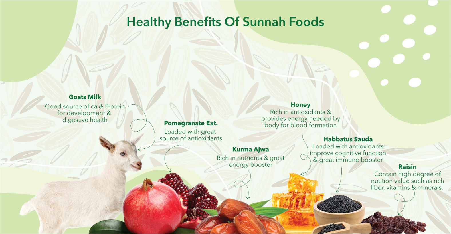 healthy benefits of sunnah foods