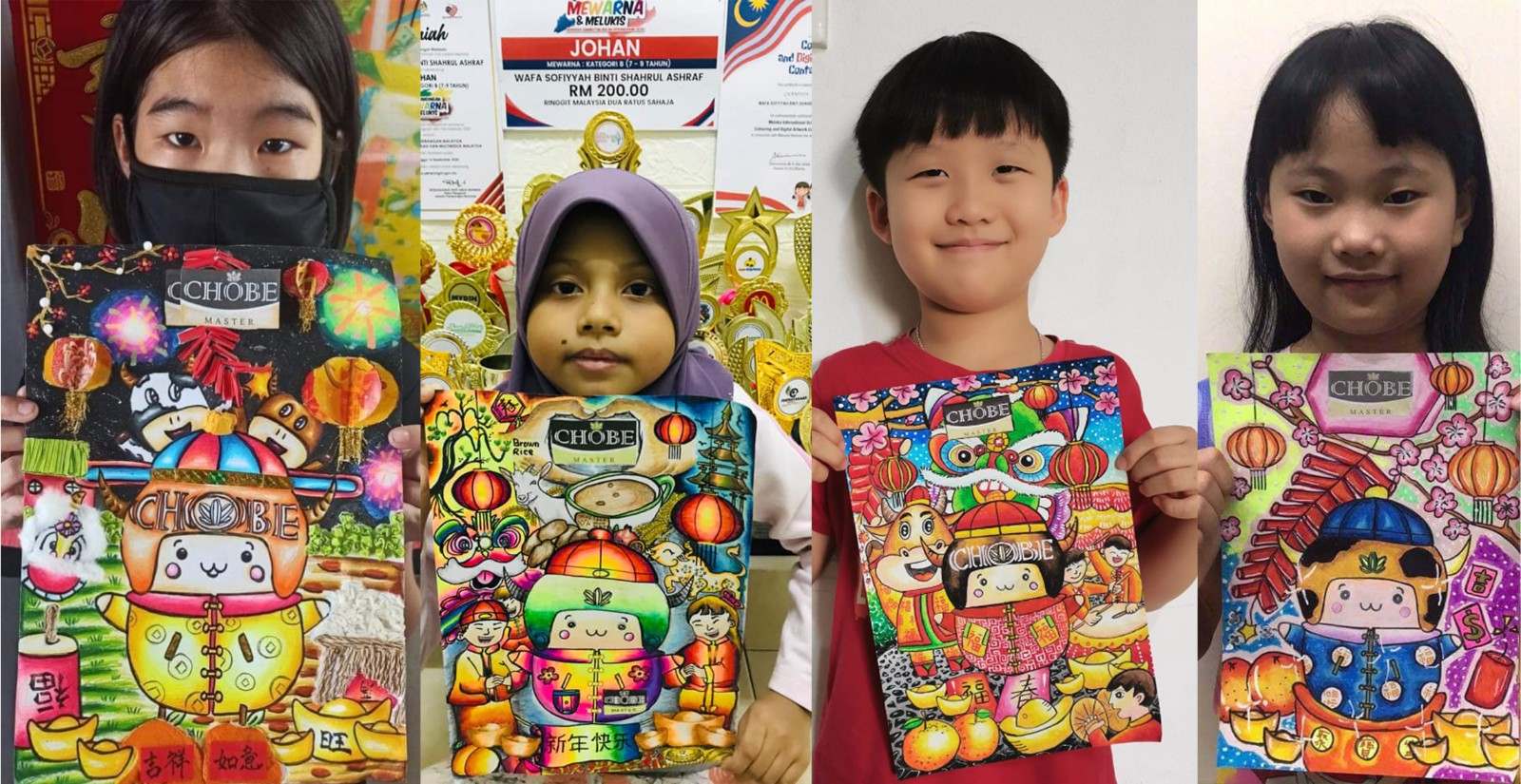 Chobe Coloring Contest Top Winners 2021